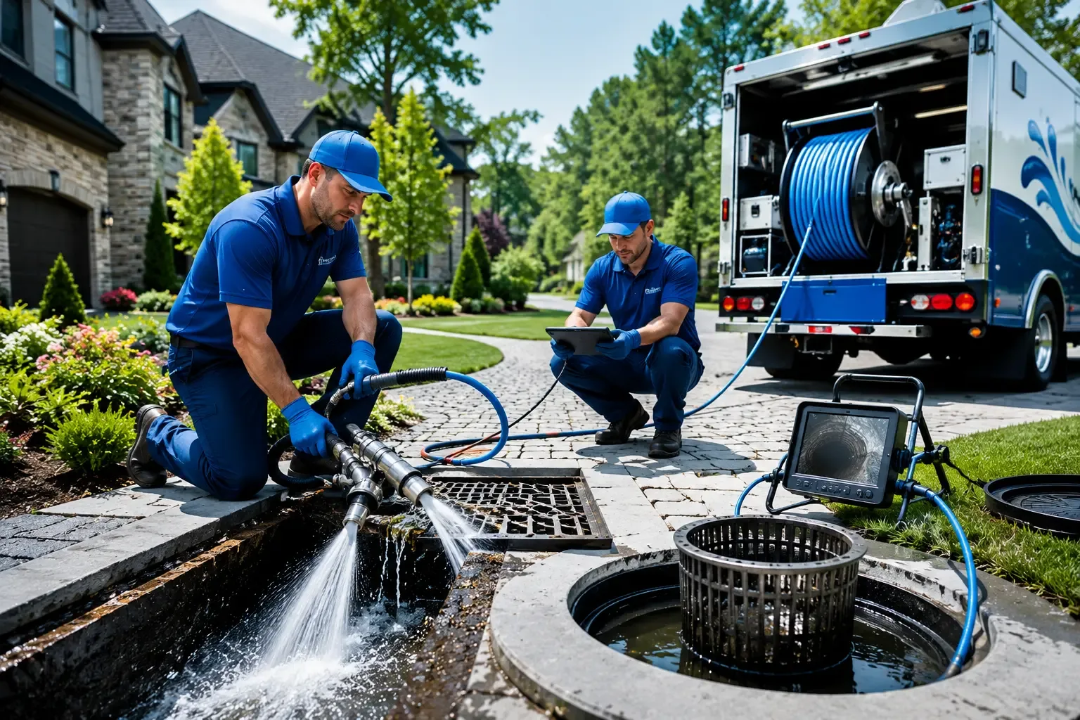 Local outdoor drain cleaning professionals in Hampden, ND